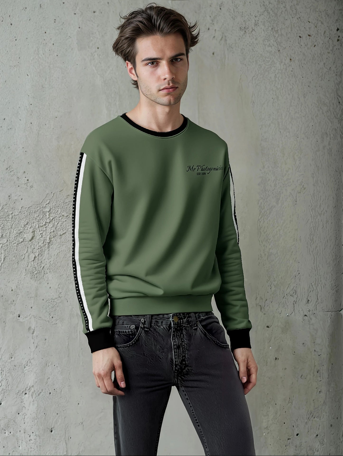 Join The Set Logo Reel Sweatshirt - Green