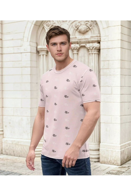 Join The Set All Over Print Tee - Pink