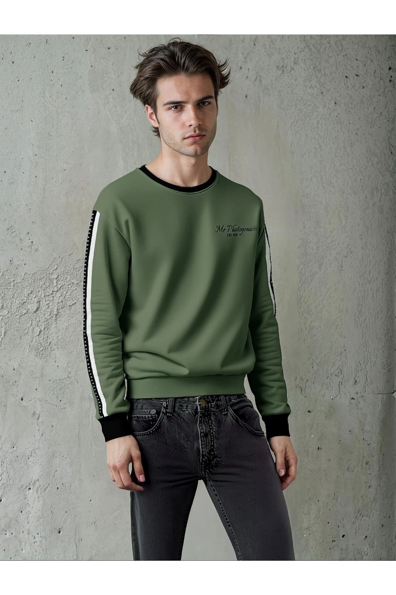 Join The Set Logo Reel Sweatshirt - Green