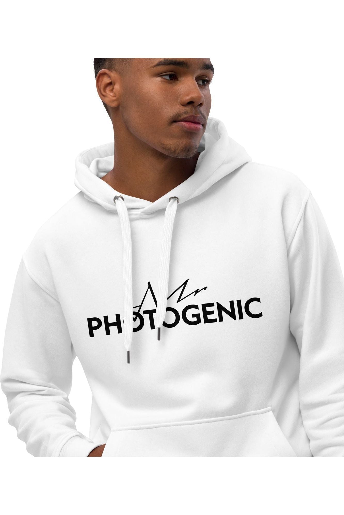 Mr Photogenic Bold Logo Hoodie - White