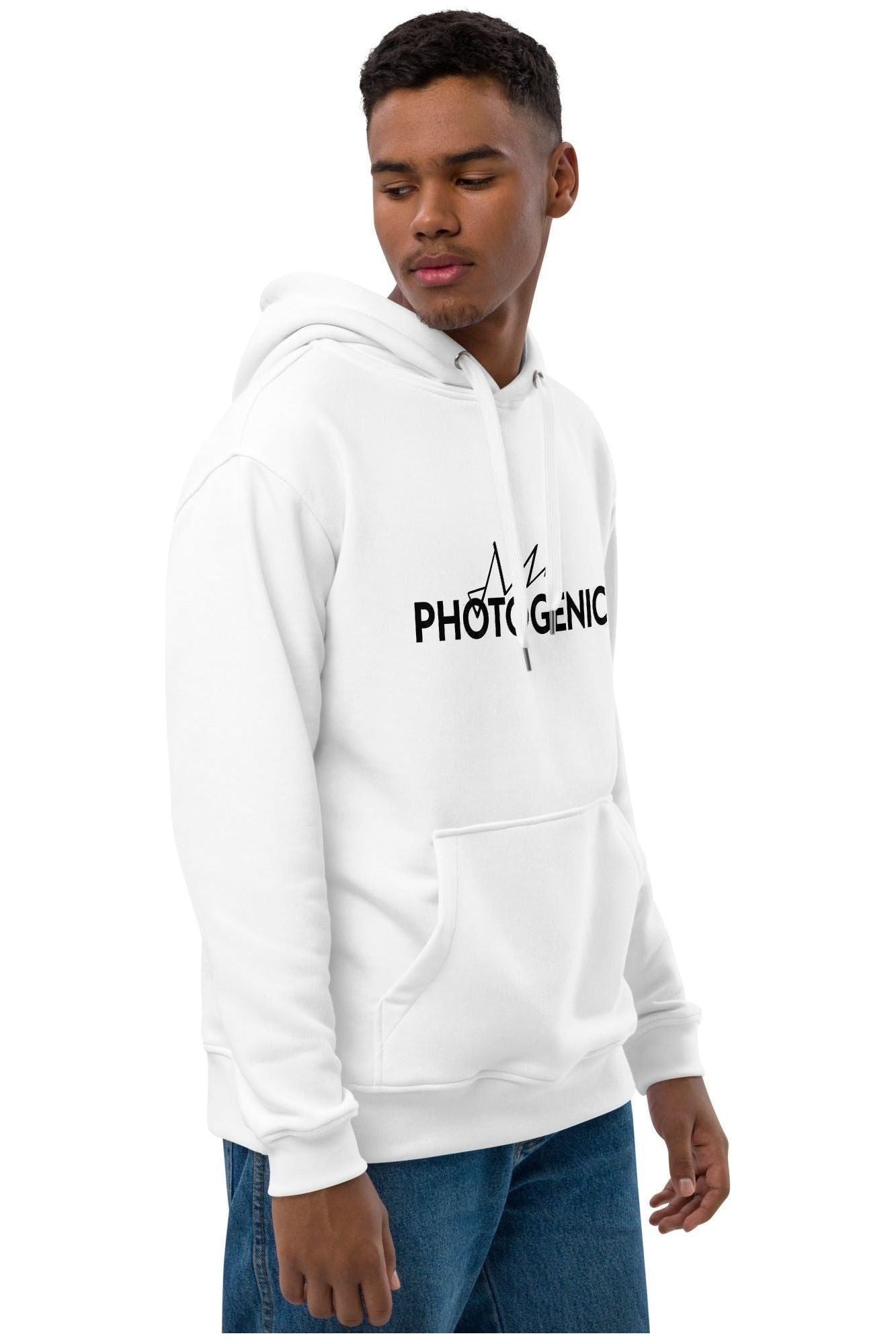 Mr Photogenic Bold Logo Hoodie - White