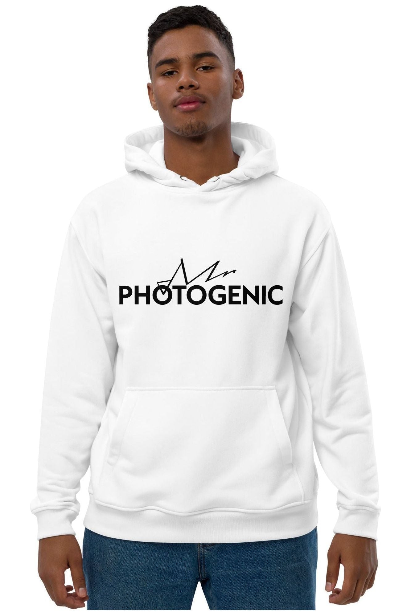 Mr Photogenic Bold Logo Hoodie - White