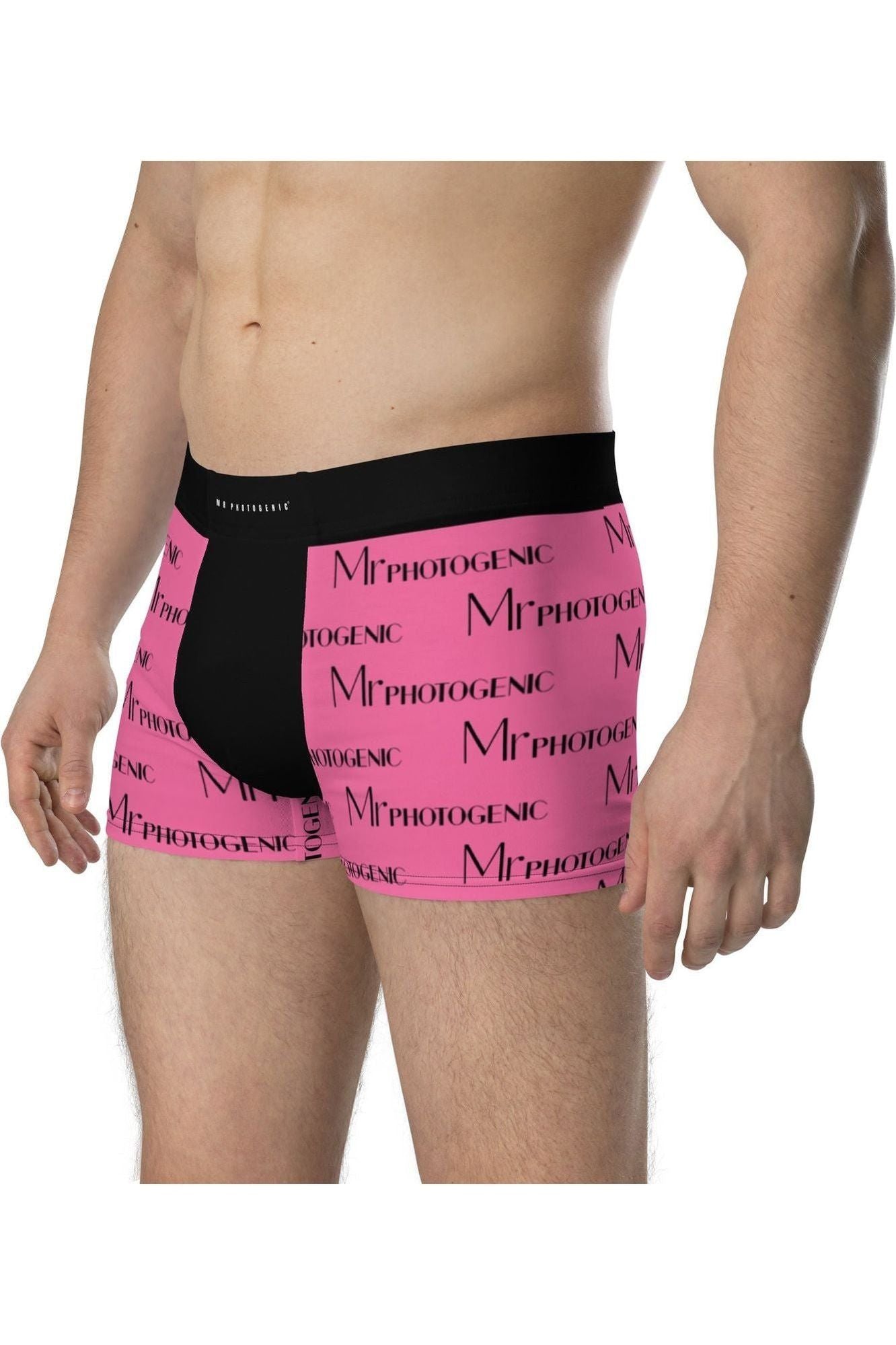 Mr Photogenic Logo Boxers - Pink