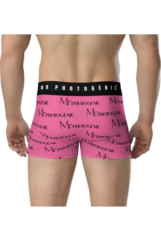 Mr Photogenic Logo Boxers - Pink