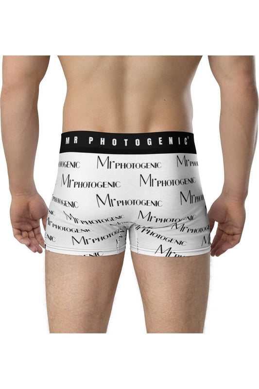 Mr Photogenic Logo Boxers - White