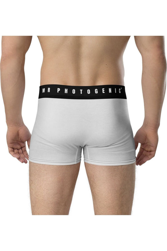 Mr Photogenic Signature Boxers - White
