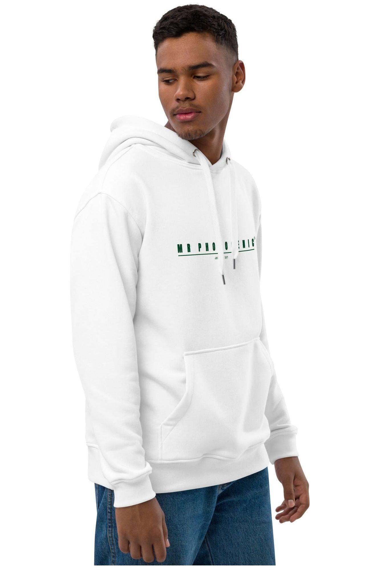 Mr Photogenic Signature Logo Hoodie - White