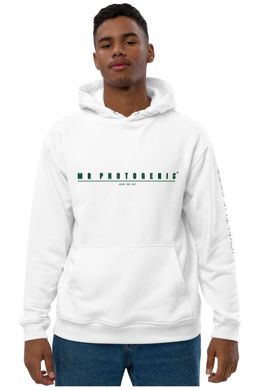 Mr Photogenic Signature Logo Hoodie - White