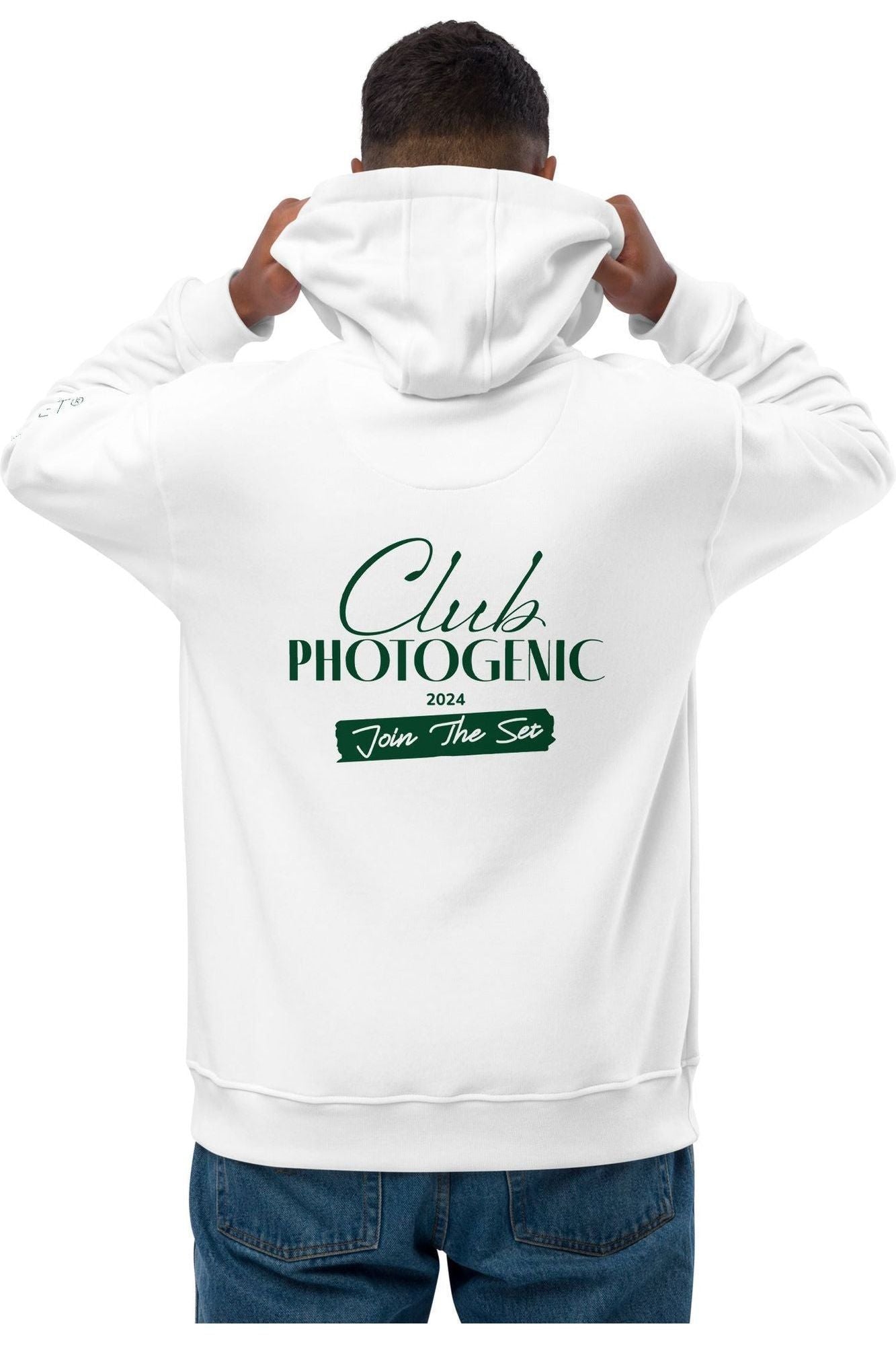 Mr Photogenic Signature Logo Hoodie - White