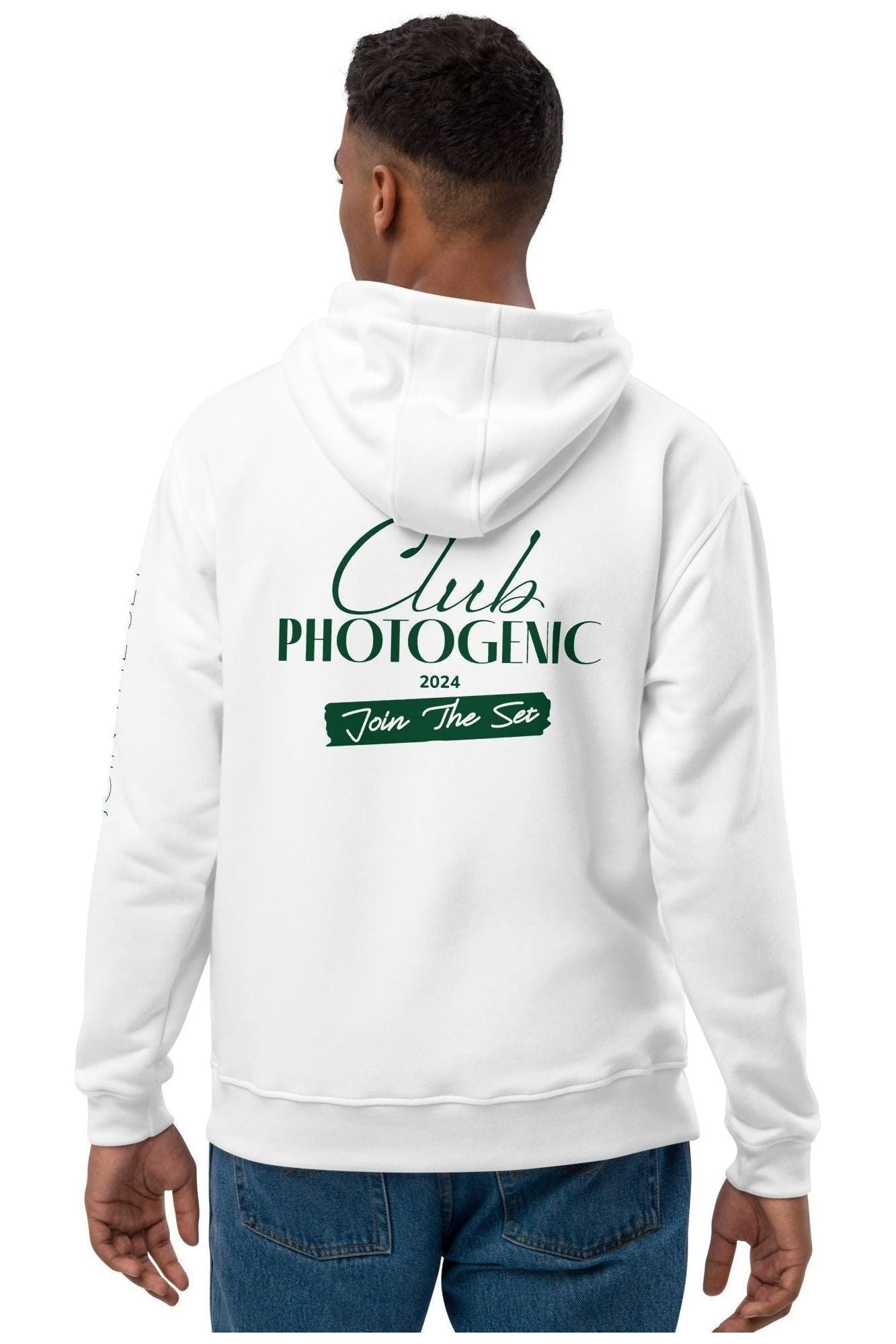 Mr Photogenic Signature Logo Hoodie - White
