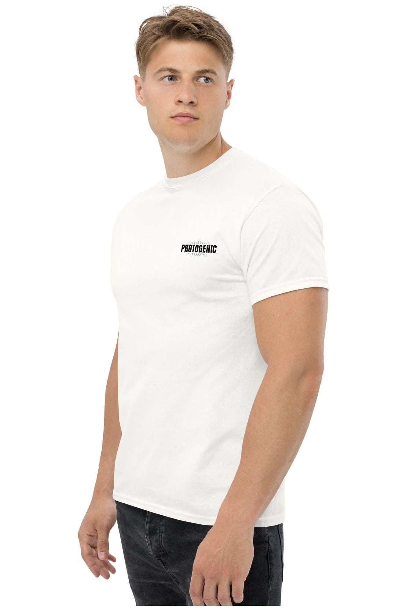 Multi Logo Mr Photogenic T-Shirt - Light Blue