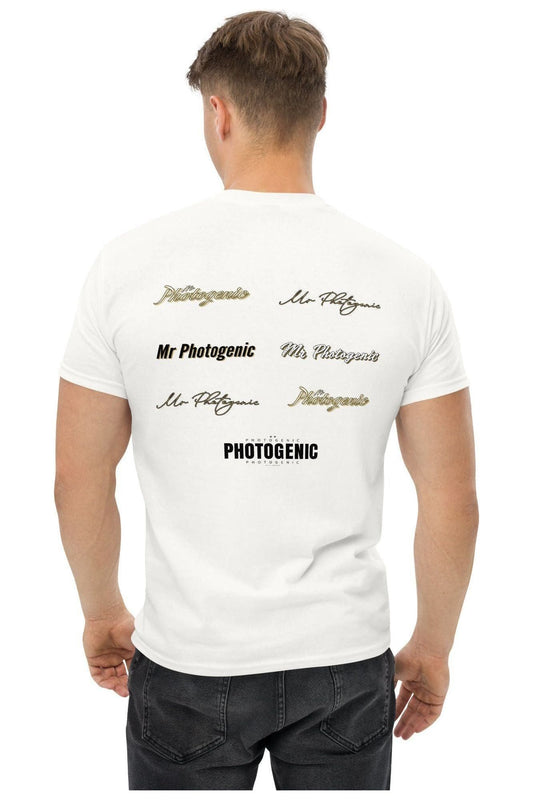 Multi Logo Mr Photogenic T-Shirt - White