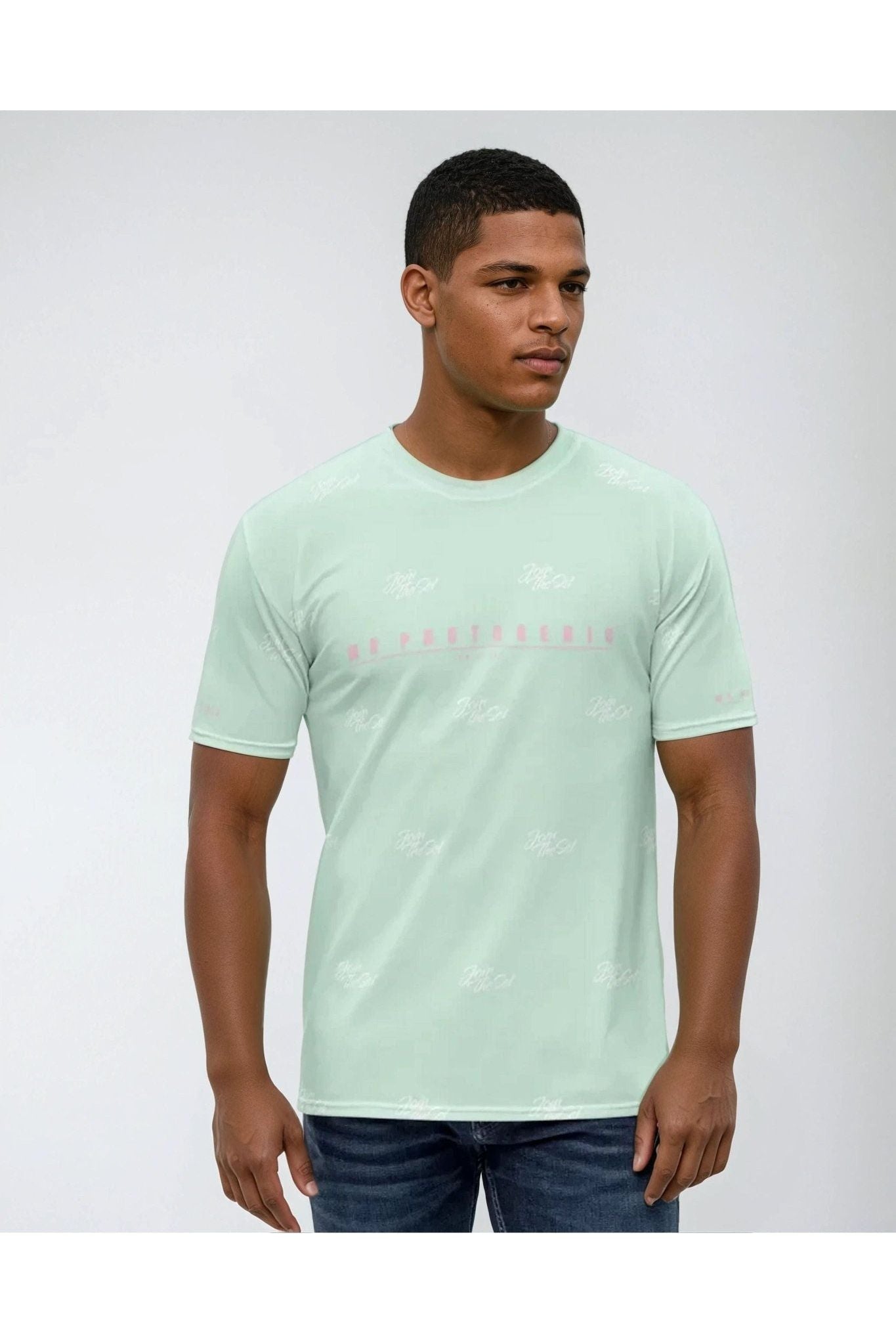 Official Logo Join The Set T-Shirt - Mint