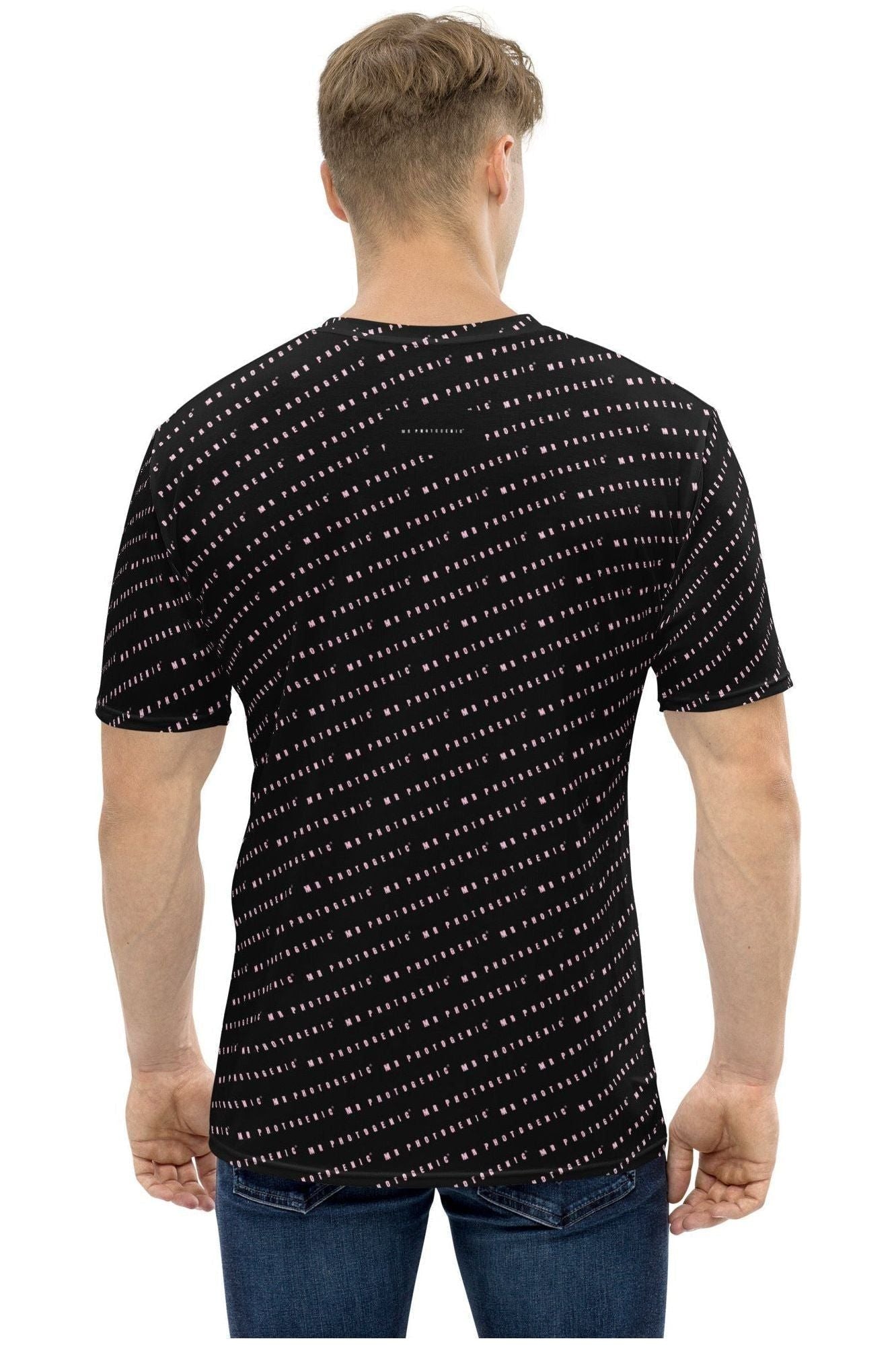 Signature Logo All Over Print T-shirt - Black