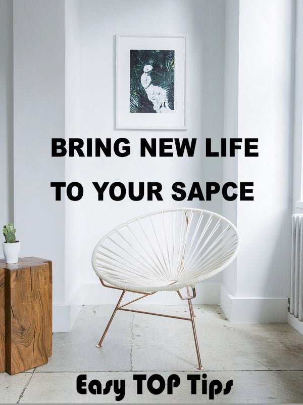Quick & Easy Ideas to Inject Some New Life into your Living Space Interiors