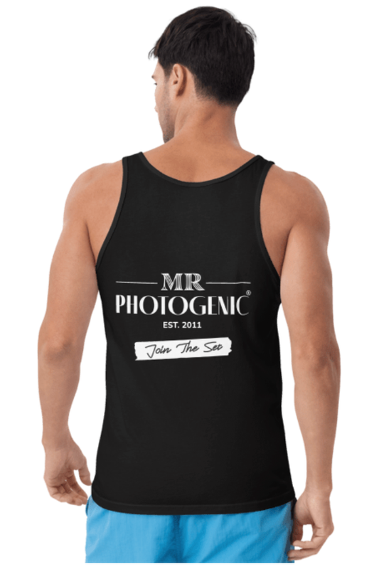Statement Logo Brand Vest - Black