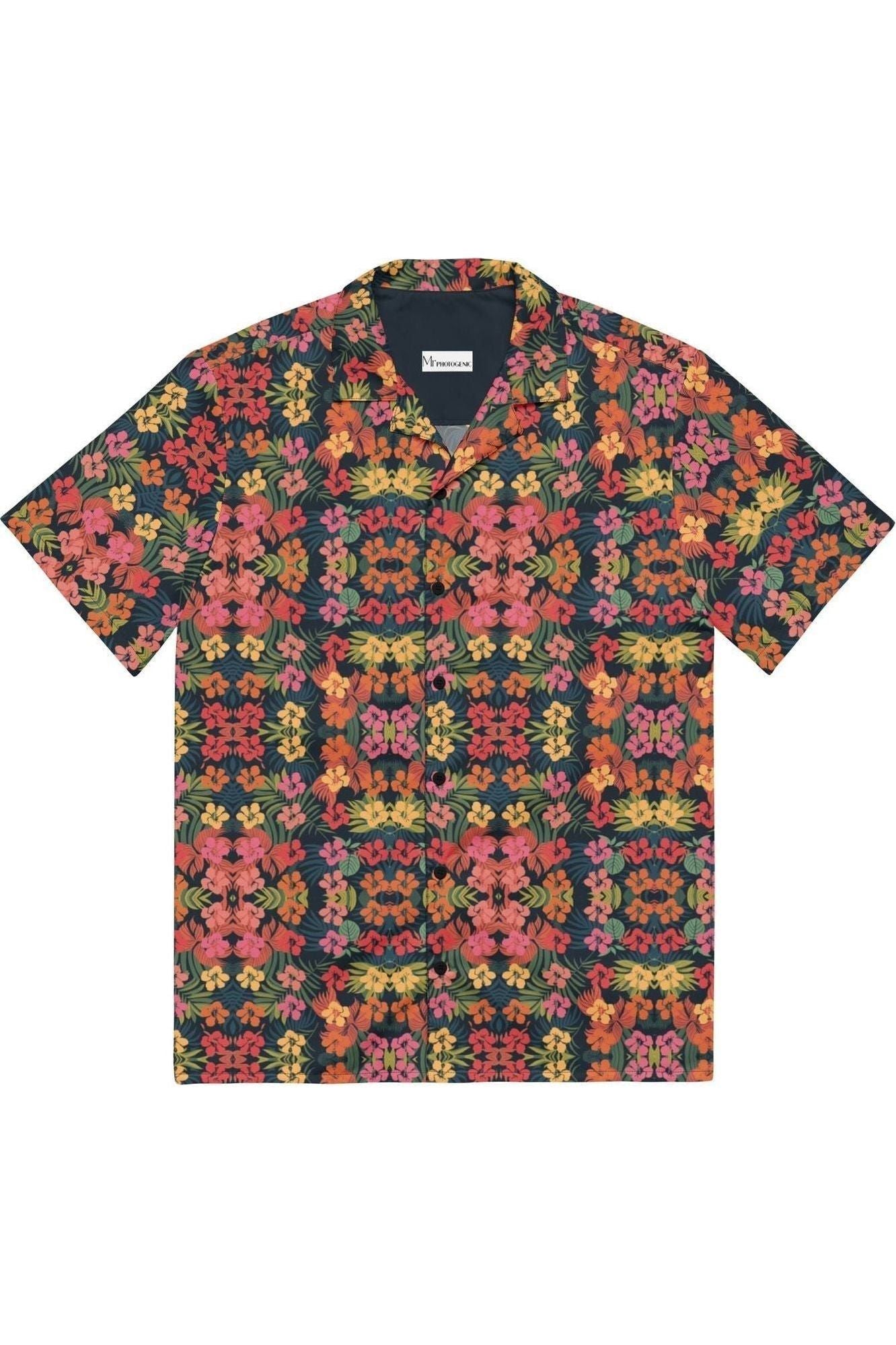 Aztec Floral Short Sleeve Shirt