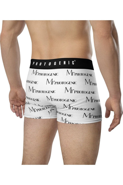 Mr Photogenic Logo Boxers - White