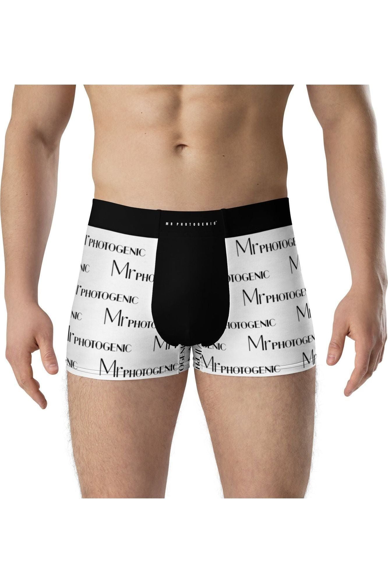Mr Photogenic Logo Boxers - White