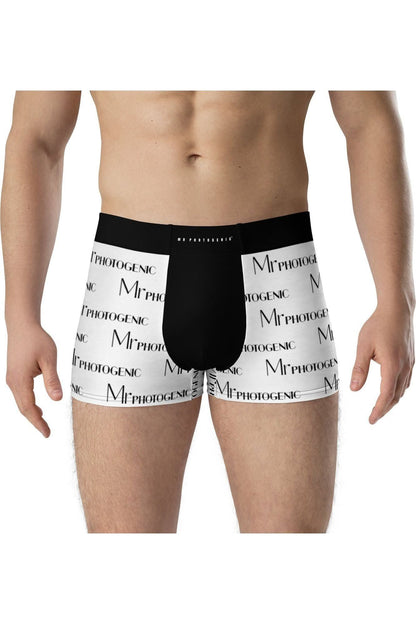 Mr Photogenic Logo Boxers - White