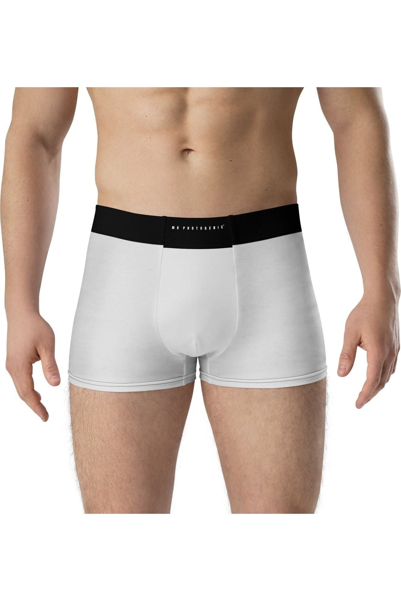 Mr Photogenic Signature Boxers - White
