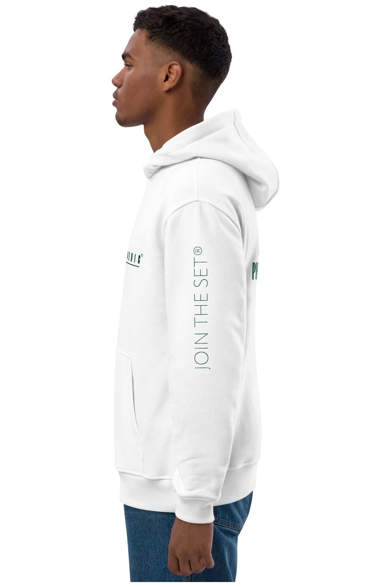 Mr Photogenic Signature Logo Hoodie - White