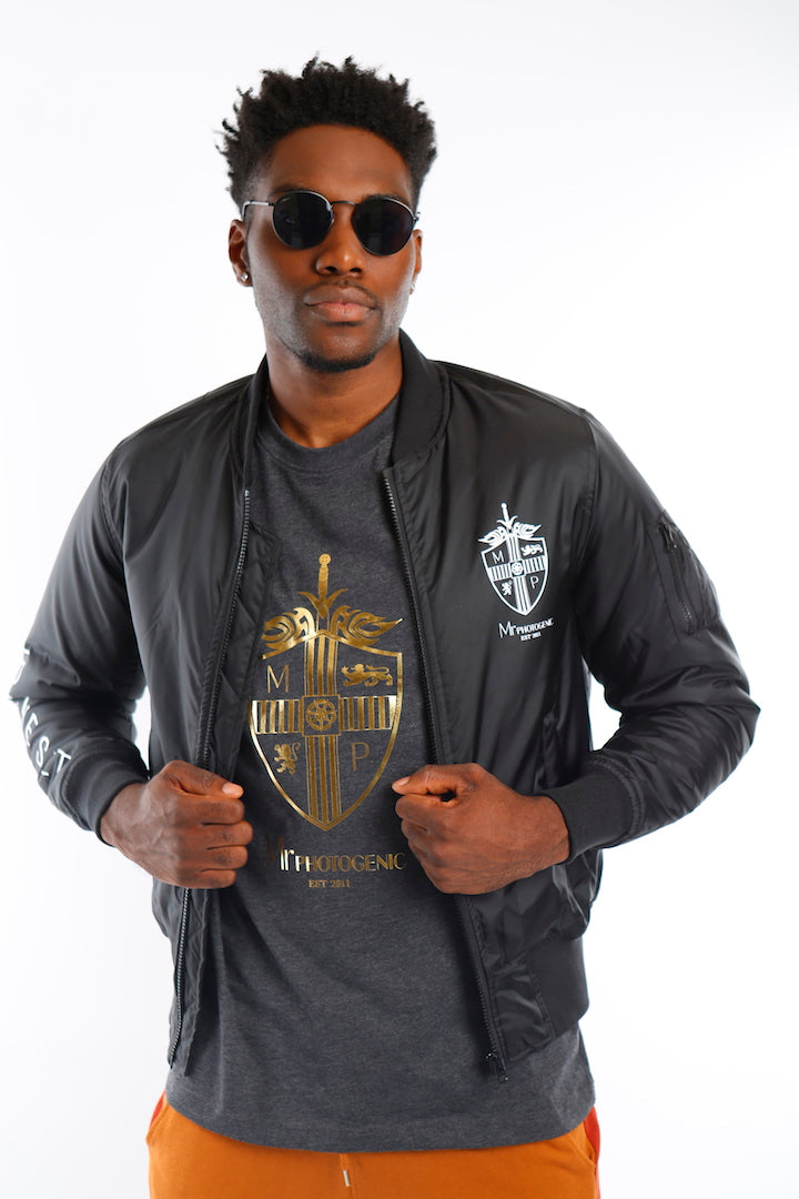 Black Join The Set® Bomber Jacket - Mr Photogenic