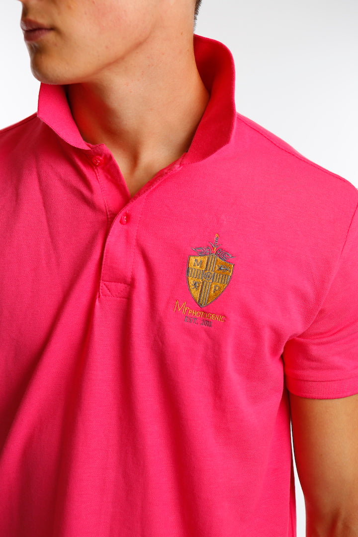 Pink Join The Set® Light Weight Polo - Mr Photogenic