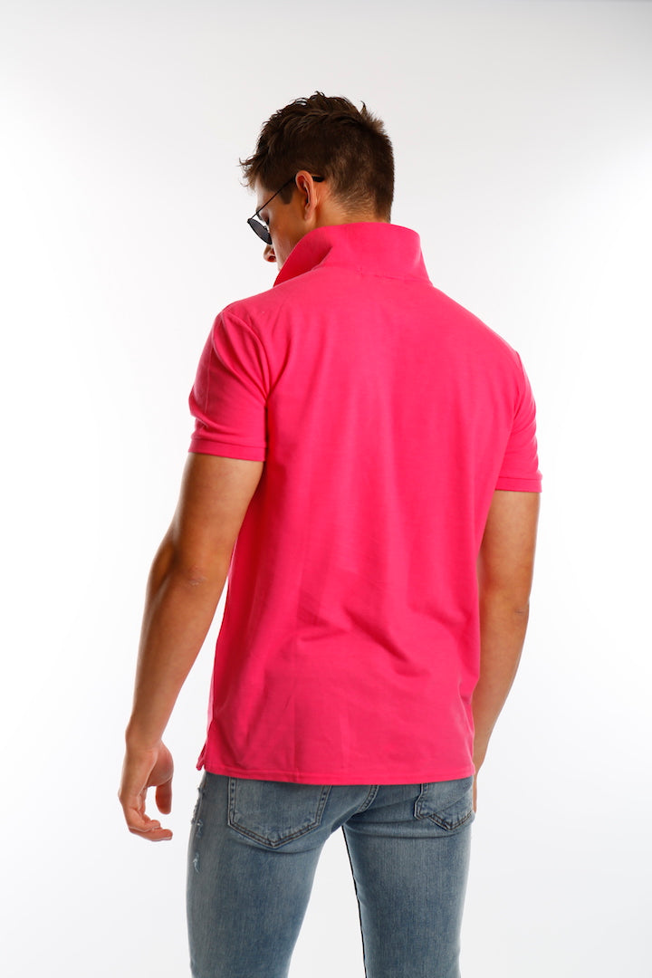 Pink Join The Set® Light Weight Polo - Mr Photogenic